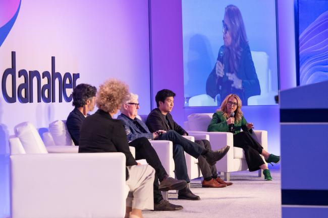 "AI's bold leap in clinical trials" panel discussion at the Danaher Summit